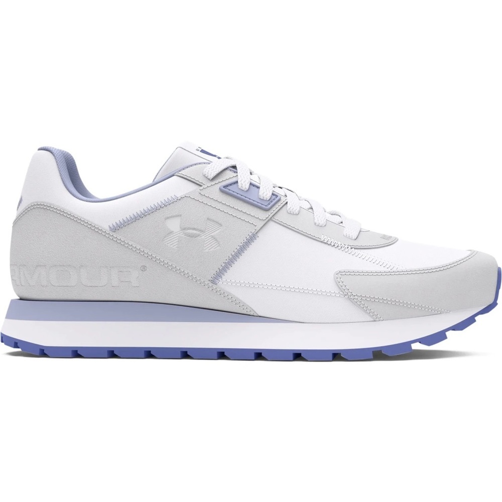 Under Armour Women's Essential Runner "White/Starlight" Running Shoe Size 9